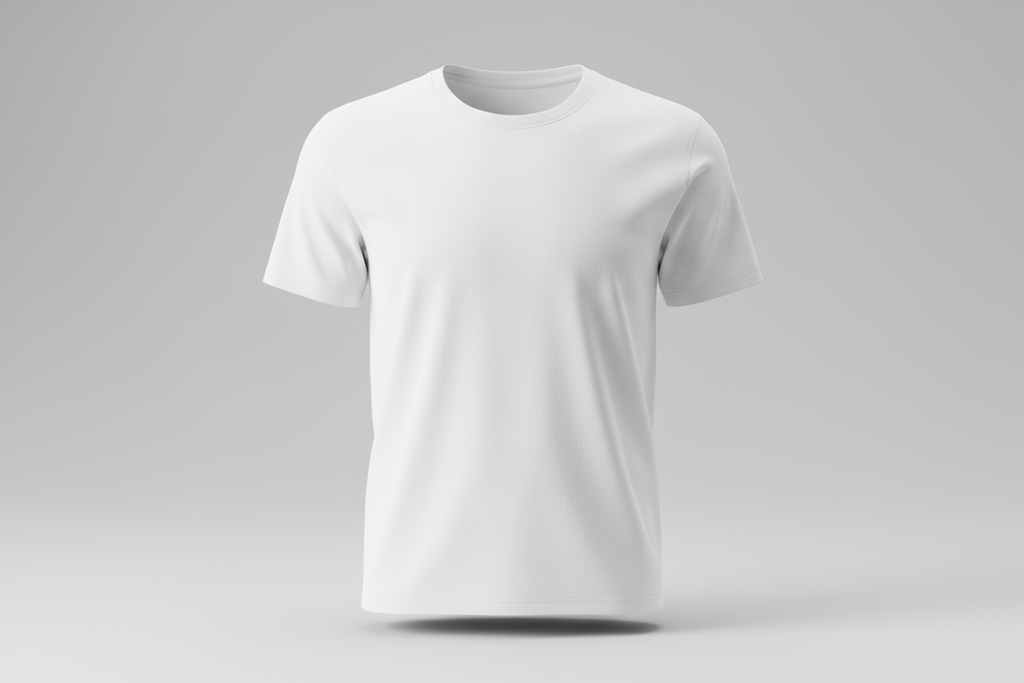 proffesional white t shirt blank